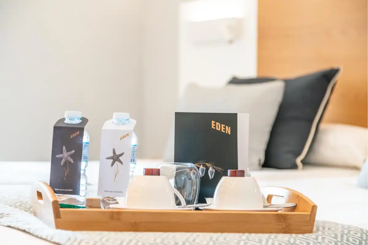 Eden Hotels welcome pack